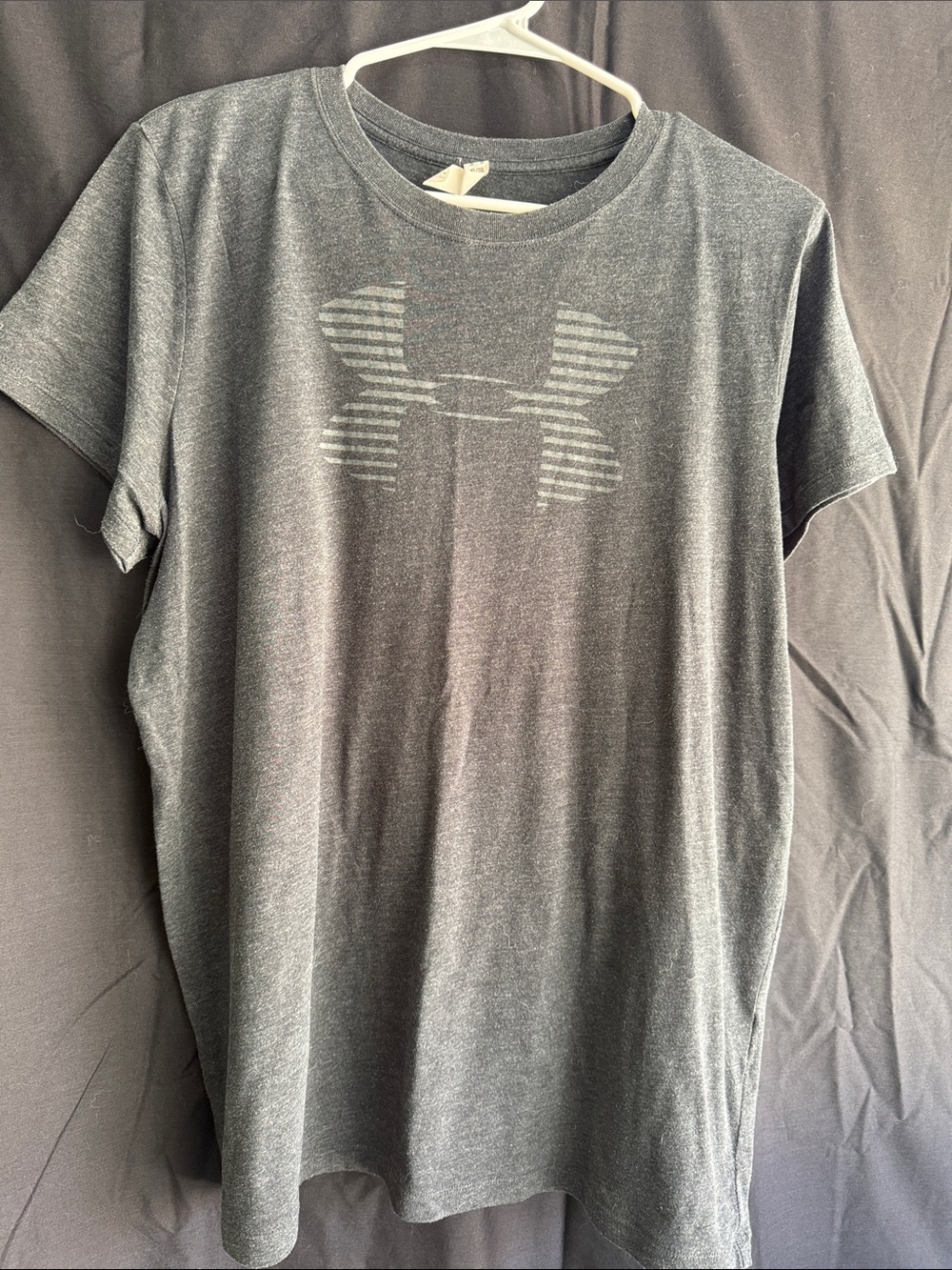Under Armour Gray Short Sleeve Performance Logo Tee
